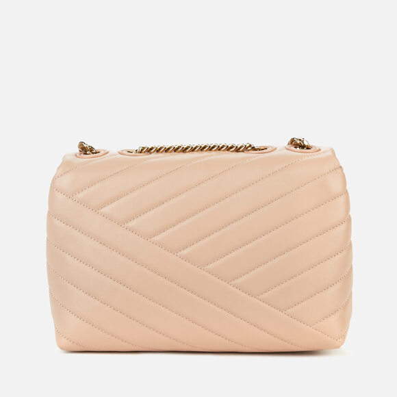 Tory Burch Small Kira Chevron Convertible Shoulder Bag - Devon Sand - Picture 3 of 13